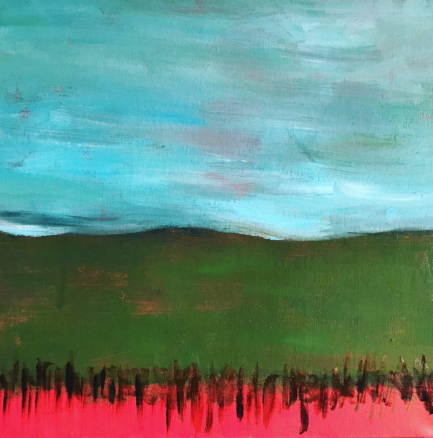 Paisaje imaginario, obra de Teresa Berruguete