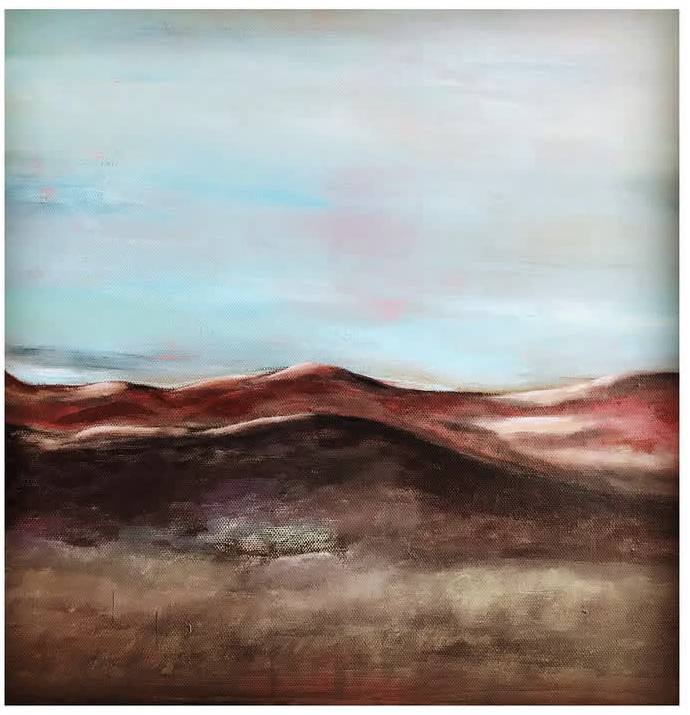 Volcánico, obra de Teresa Berruguete