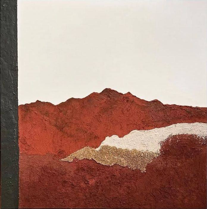 Volcánico II, obra de Teresa Berruguete