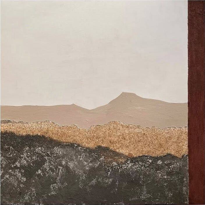 Volcánico III, obra de Teresa Berruguete